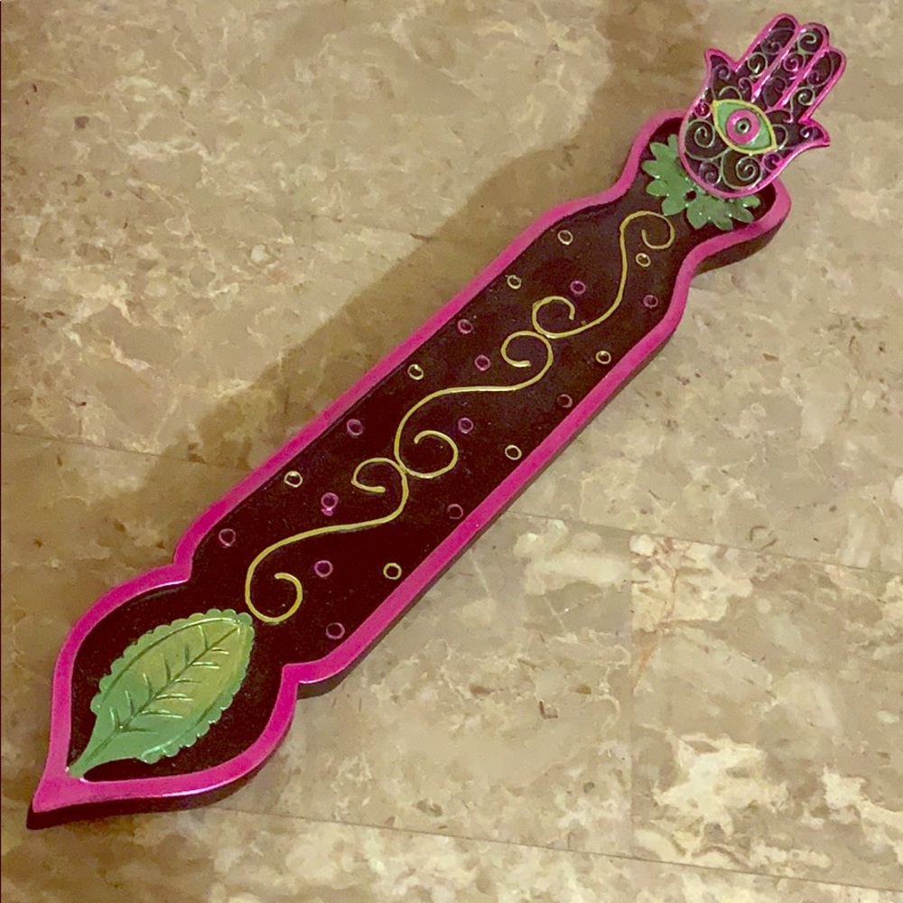 Hamsa incense holder